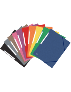 CARPETA DE GOMAS OXFORD TOP FILE+ A4+ COLORES SURTIDOS VIVOS OXFORD 400114319