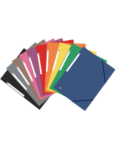 CARPETA DE GOMAS OXFORD TOP FILE+ A4+ COLORES SURTIDOS VIVOS OXFORD 400114319