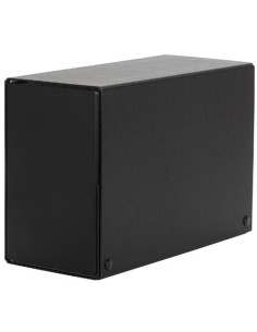 CARPETA DE PROYECTOS LOMO 150 CIERRE BROCHES EN COLOR NEGRO PARDO 971501