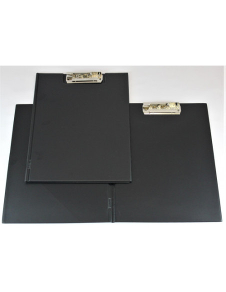 CARPETA FORMATO FOLIO MINICLIP SUPERIOR TAPA C/ VENTANAL NEGRO IBERPLAS 36800