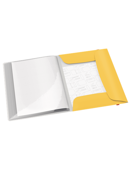 CARPETA FUNDAS COSY MOBILE PLUS AMARILLO LEITZ 46700019