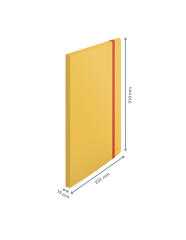 CARPETA FUNDAS COSY MOBILE PLUS AMARILLO LEITZ...