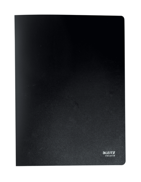CARPETA POLIPROPILENO CON 20 FUNDAS A4 RECYCLE NEGRO LEITZ 46760095