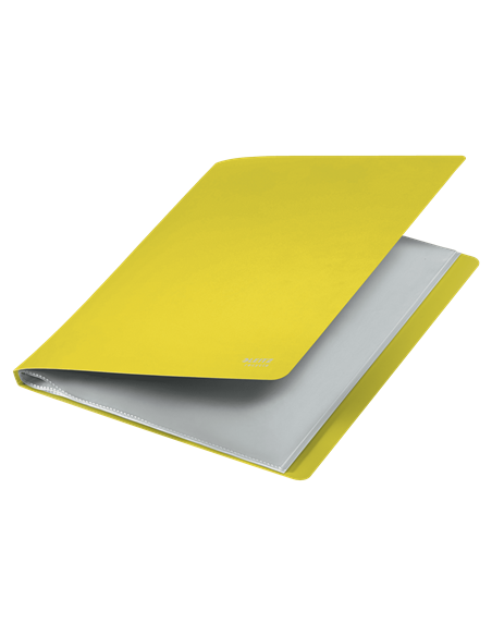 CARPETA POLIPROPILENO CON 40 FUNDAS A4 RECYCLE AMARILLO LEITZ 46770015