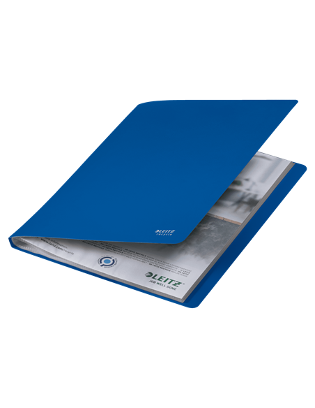 CARPETA POLIPROPILENO CON 40 FUNDAS A4 RECYCLE AZUL LEITZ 46770035
