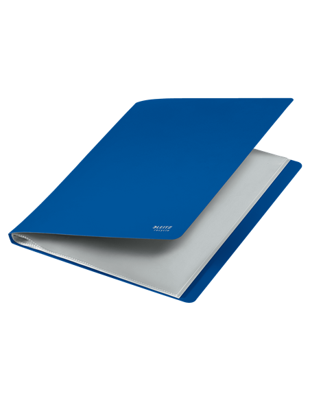 CARPETA POLIPROPILENO CON 40 FUNDAS A4 RECYCLE AZUL LEITZ 46770035