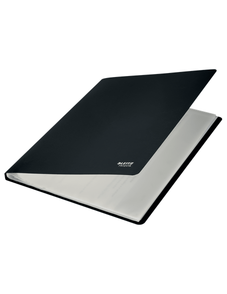 CARPETA POLIPROPILENO CON 40 FUNDAS A4 RECYCLE NEGRO LEITZ 46770095