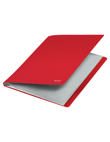 CARPETA POLIPROPILENO CON 40 FUNDAS A4 RECYCLE ROJO LEITZ 46770025
