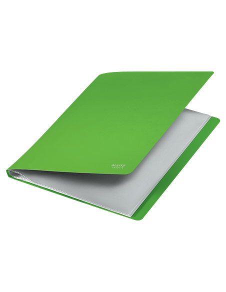 CARPETA POLIPROPILENO CON 40 FUNDAS A4 RECYCLE VERDE LEITZ 46770055