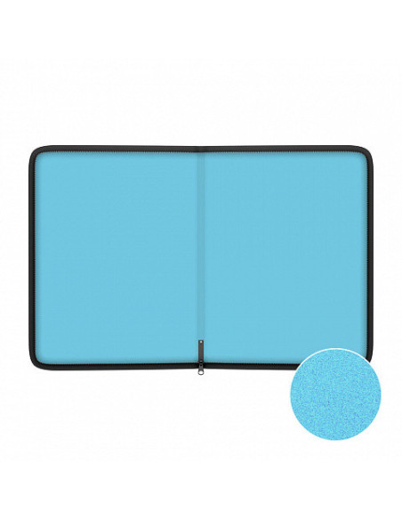 CARPETA POLIPROPILENO CON CREMALLERA MATT PASTEL A4 COLORES SURTIDOS ERICH KRAUSE 59221