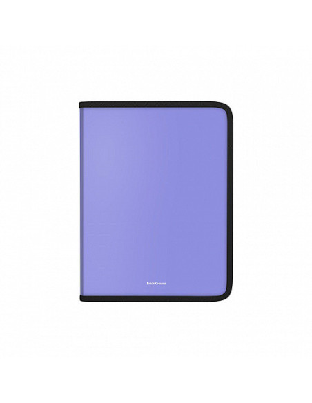 CARPETA POLIPROPILENO CON CREMALLERA MATT PASTEL A4 COLORES SURTIDOS ERICH KRAUSE 59221