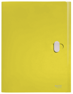 CARPETA POLIPROPILENO DE PROYECTOS 38MM Y CIERRE BROCHE GIRATORIO A4 RECYCLE AMARILLO LEITZ 46230015 2