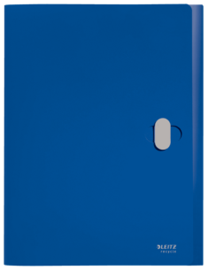 CARPETA POLIPROPILENO DE PROYECTOS 38MM Y CIERRE BROCHE GIRATORIO A4 RECYCLE AZUL LEITZ 46230035 2