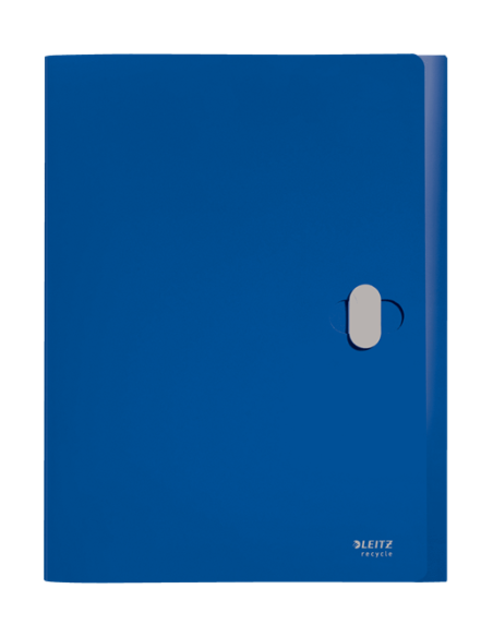 CARPETA POLIPROPILENO DE PROYECTOS 38MM Y CIERRE BROCHE GIRATORIO A4 RECYCLE AZUL LEITZ 46230035
