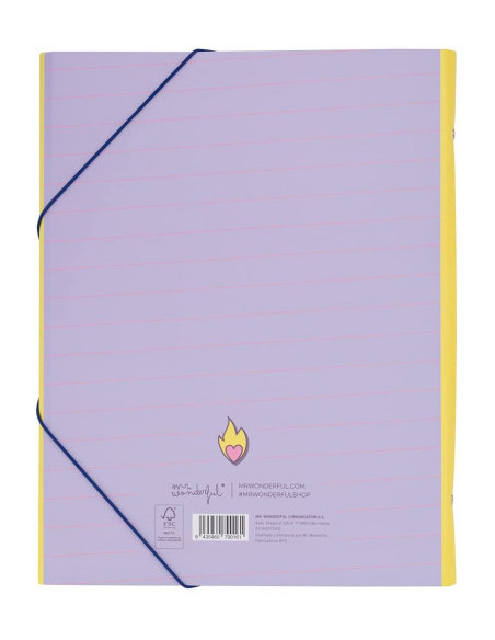 CARPETA SEPARADORA - HAZ QUE CADA DÍA MEREZCA LA PENA MR WONDERFUL WOA11105ES