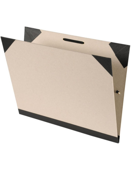 CARPETA TRANSPORTE 26X33 (10) CANSON BRUT GOMAS GRIS GUARRO CANSON C200003132