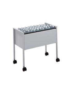 CARRO PARA CARPETAS COLGANTES ECO CAPACIDAD 80 CARPETAS A4 GRIS DURABLE 3095-10