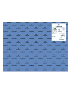 PACK 25 HOJAS CARTULINA IRIS 50X65 185G AZUL MAR CANSON C200040234
