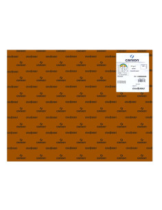 PACK 25 HOJAS CARTULINA IRIS 50X65 185G CHOCOLATE CANSON C200040242