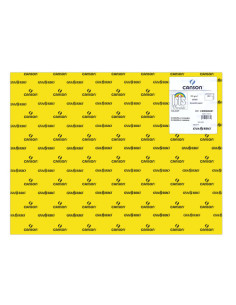 PACK 25 HOJAS CARTULINA IRIS 50X65185G AMARILLO CANARIO CANSON C200040221