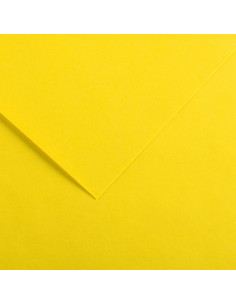PACK 25 HOJAS CARTULINA IRIS 50X65185G AMARILLO CANARIO CANSON C200040221 2