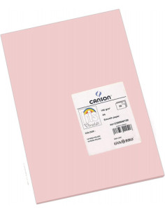 PACK 50 HOJAS CARTULINA IRIS A4 185G ROSA CANSON C200040159