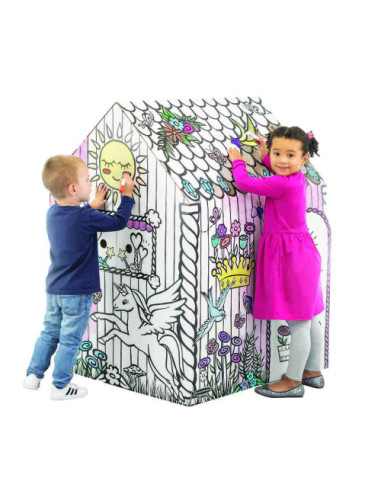 CASA DE JUEGO UNICORN PLAYHOUSE BANKERS BOX 1232401