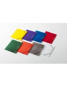 CARPETA COLORES CON GOMAS CUARTO