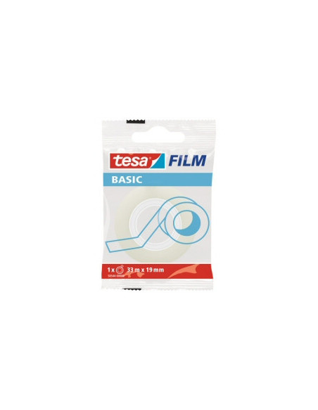 CINTA ADHESIVA TRANSLÚCIDA BASIC 19MM.X33M. TESA 58544-0000