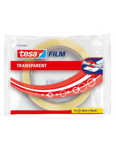 CINTA ADHESIVA TRANSPARENTE 66MMX19MM TESA 57369-00005-01
