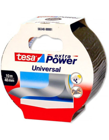 CINTA AMERICANA EXTRA POWER UNIVERSAL 50MM.X10M. COLOR PLATA TESA 56348-00000-06