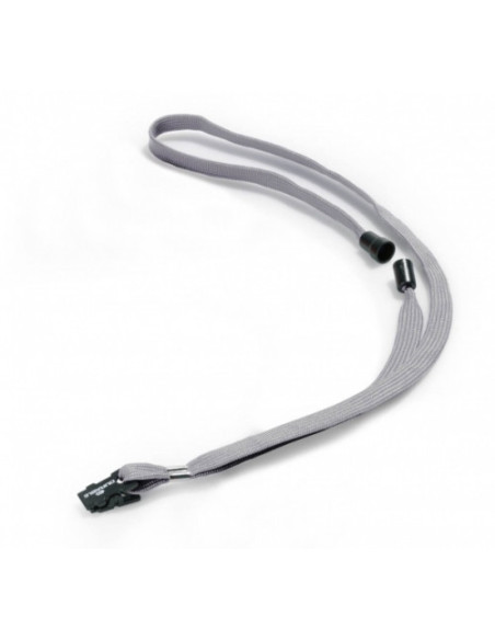 CAJA DE 10 CINTAS PARA IDENTIFICADOR EN TEXTIL ANCHO 10MM COLOR GRIS DURABLE 8119-10