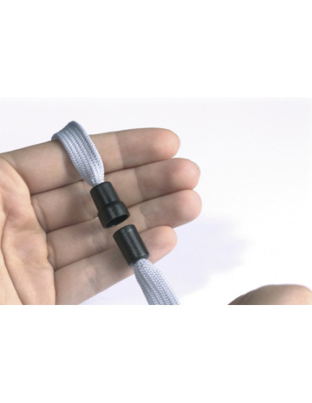 CINTAS PARA IDENTIFICADOR EN TEXTIL ANCHO 10MM COLOR GRIS DURABLE 8119-10CAJA DE 10