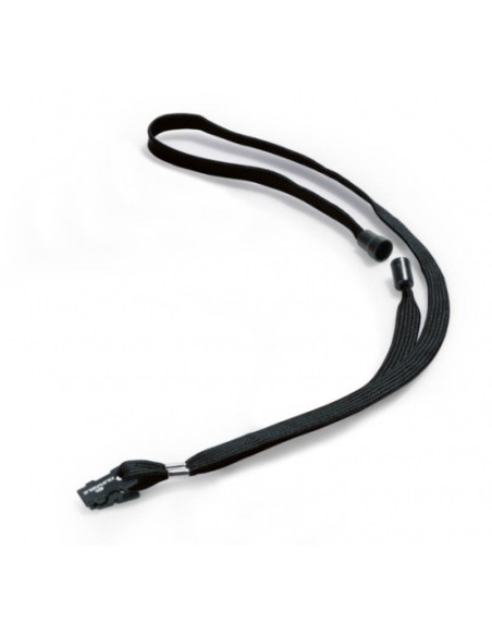 CAJA DE 10 CINTAS PARA IDENTIFICADOR EN TEXTIL ANCHO 10MM COLOR NEGRO DURABLE 811901