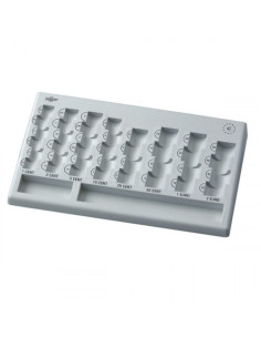 CLASIFICADOR DE EUROS 310X185X30MM. GRIS FAIBO 181-08