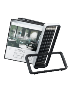 CLASIFICADOR DE MESA VEO CON 10 FUNDAS PP A4 NEGRO TARIFOLD 744107 2
