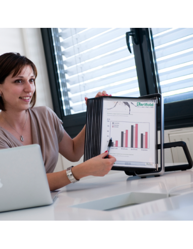 CLASIFICADOR DE MESA VEO CON 10 FUNDAS PP A4...