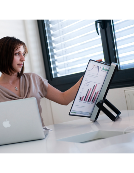 CLASIFICADOR DE MESA VEO CON 10 FUNDAS PP A4 NEGRO TARIFOLD 744107