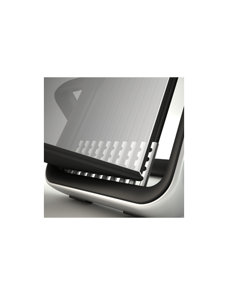 CLASIFICADOR DE MESA VEO CON 10 FUNDAS PP A4 NEGRO TARIFOLD 744107