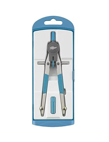 COMPÁS MICROMÉTRICO COLOR AZUL FAIBO 613-07