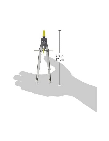 COMPÁS MICROMÉTRICO COLOR PISTACHO FAIBO 613-56