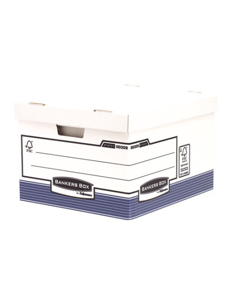 CONTENEDOR DE ARCHIVOS TAMAÑO FOLIO AZUL BANKERS BOX 0030901