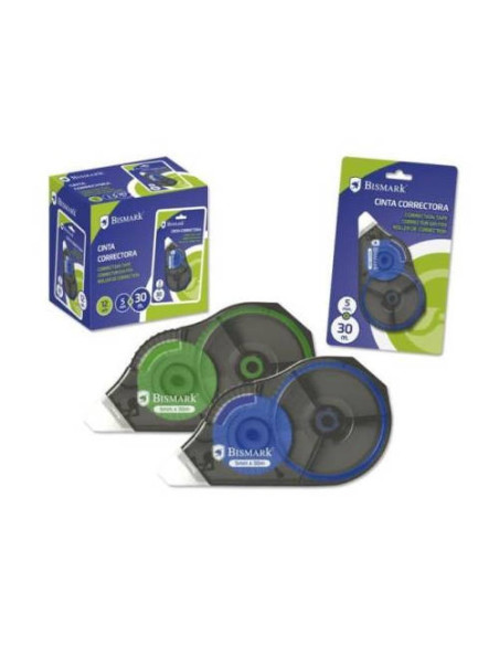 CINTA CORRECTORA 30 METROS X 5 MM. BISMARK 325759