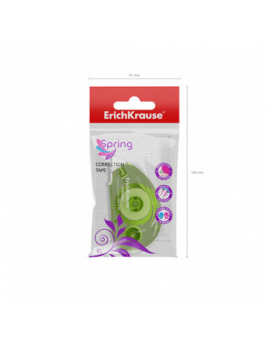 CORRECTOR DE CINTA SPRING 5MM X 6M ERICH KRAUSE...