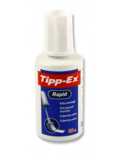 CORRECTOR RAPID FLUID SECADO RAPIDO 20 ML. TIPPEX 8859924