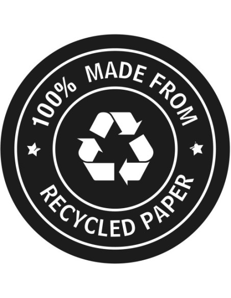 CUADERNO 100% RECICLADO NB-4 A4 120HOJAS ECOAZUL MIQUELRIUS 6083