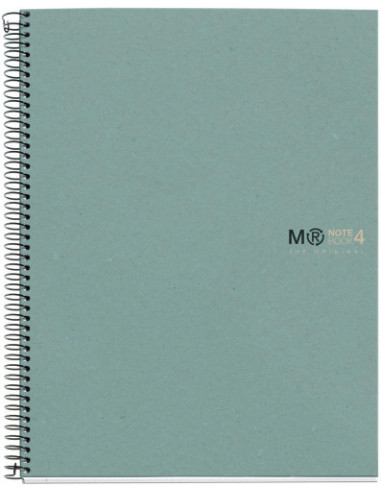 CUADERNO 100% RECICLADO NB-4 A4 120HOJAS...
