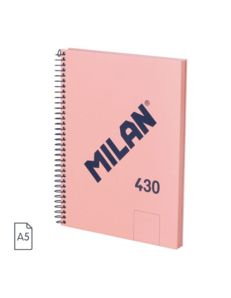 CUADERNO A5 CON ESPIRAL Y TAPA DURA