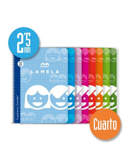 CUADERNO BASICO FORMATO 4º 40 HOJAS RAYADO 2