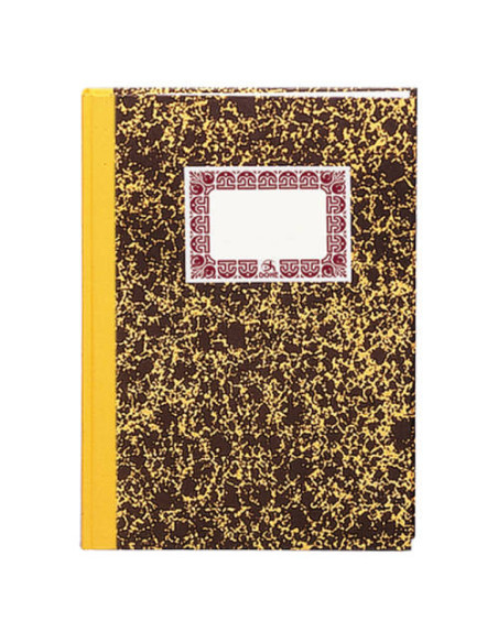 CUADERNO CARTONÉ CONTABILIDAD CUENTAS CORRIENTES AMARILLO FOLIO NATURAL 100 HOJAS NUMERADAS DOHE 09952